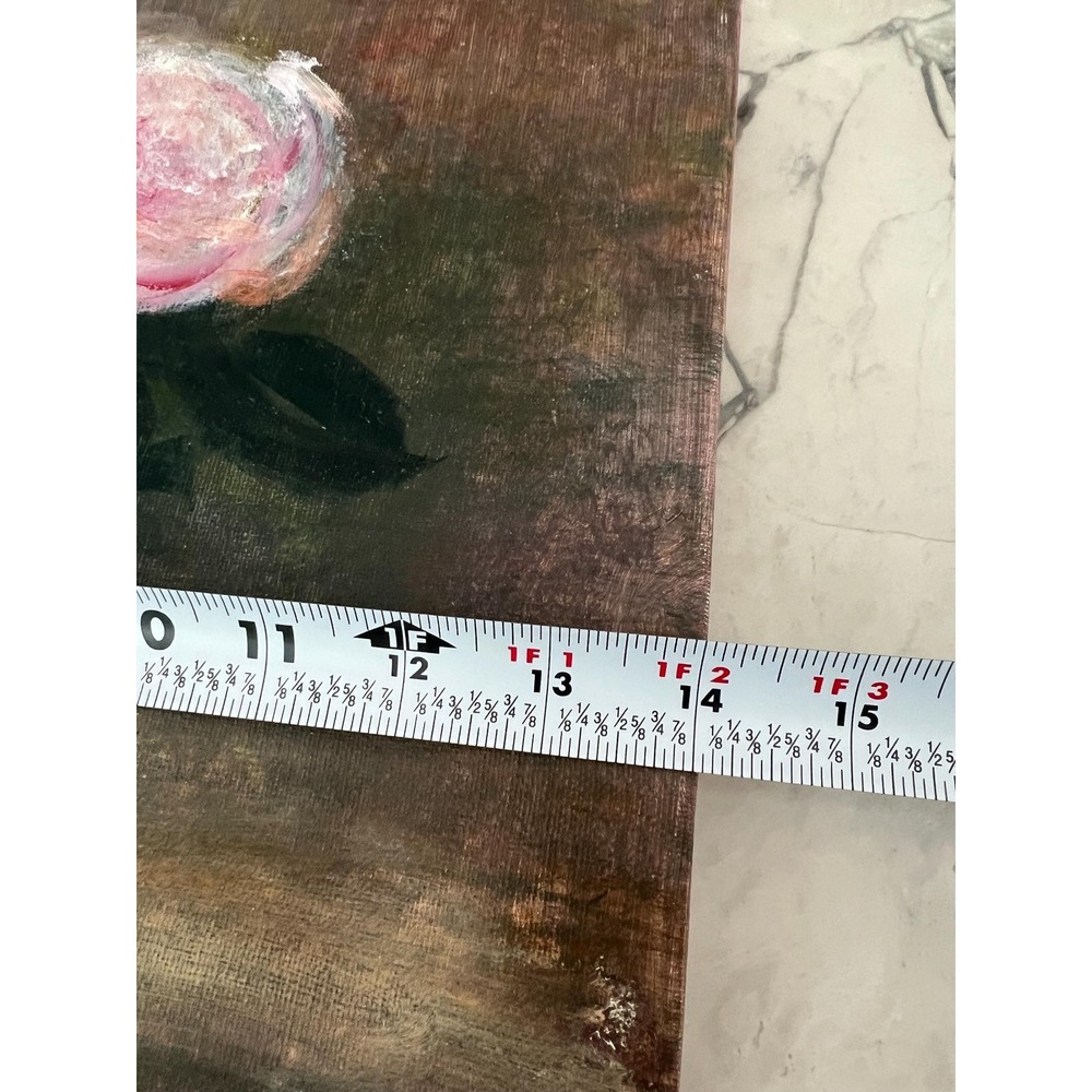 Original Still life oil painting of roses - Picture 6 of 8